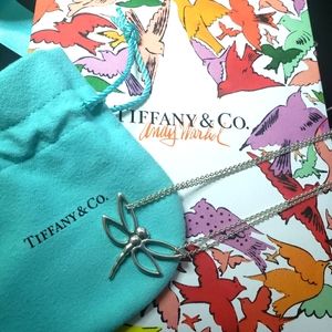 Authentic Tiffany & Co. Dragonfly Necklace